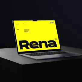 3 Aftr Rena Macbook Mockup